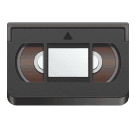 Huawei videocassette emoji image