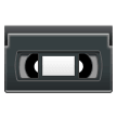 Samsung videocassette emoji image