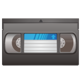 Whatsapp videocassette emoji image