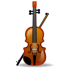 Emojidex violin emoji image