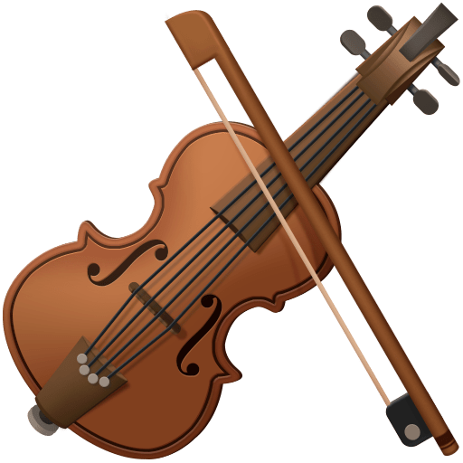 Facebook violin emoji image