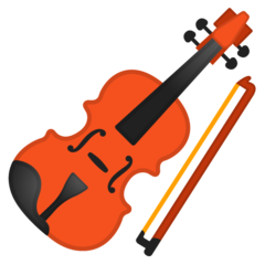 Google violin emoji image