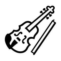 Noto Emoji Font violin emoji image