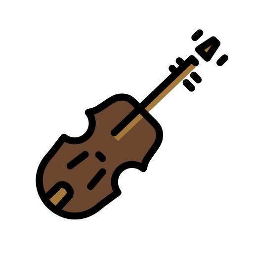 Openmoji violin emoji image