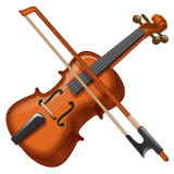 Whatsapp violin emoji image