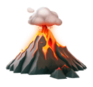 Huawei volcano emoji image