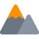 Toss volcano emoji image