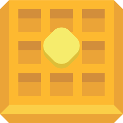 Skype Waffle emoji image