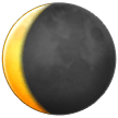 Samsung waning crescent moon symbol emoji image