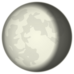 Emojidex waning gibbous moon symbol emoji image
