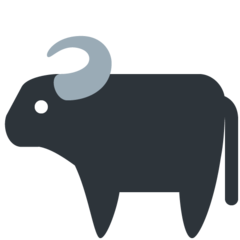 Twitter water buffalo emoji image