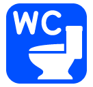 SoftBank water closet emoji image