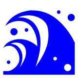 Docomo water wave emoji image