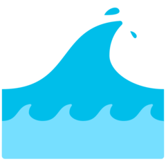 Mozilla water wave emoji image