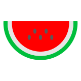 Docomo watermelon emoji image