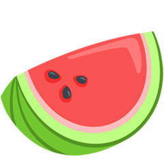 Facebook Messenger watermelon emoji image
