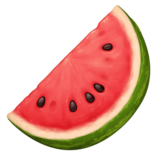 Facebook watermelon emoji image