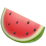 IOS/Apple watermelon emoji image