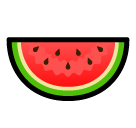 SoftBank watermelon emoji image