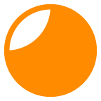 au by KDDI waxing gibbous moon symbol emoji image
