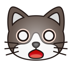 Emojidex weary cat face emoji image