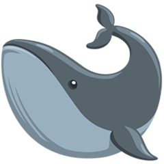 Facebook Messenger whale emoji image