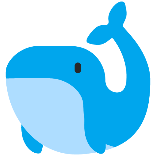 Microsoft whale emoji image