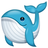 Whatsapp whale emoji image