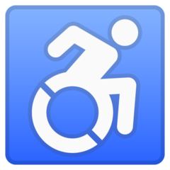 Google wheelchair symbol emoji image