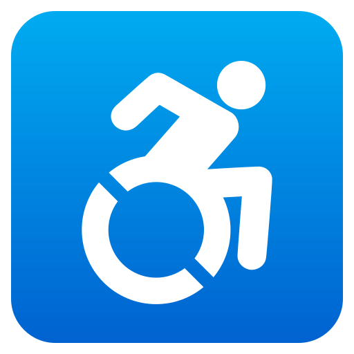 JoyPixels wheelchair symbol emoji image