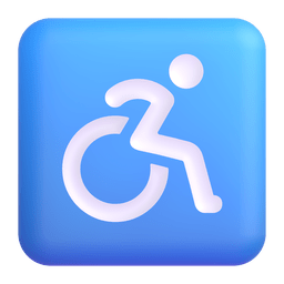 Microsoft Teams wheelchair symbol emoji image