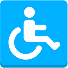 Mozilla wheelchair symbol emoji image