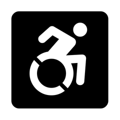 Noto Emoji Font wheelchair symbol emoji image