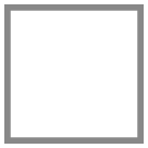 HTC white large square emoji image