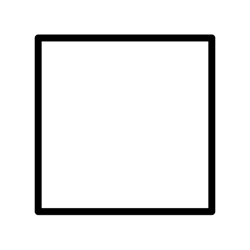 Openmoji white large square emoji image