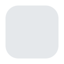 Toss white large square emoji image