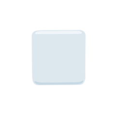 Facebook Messenger white medium small square emoji image