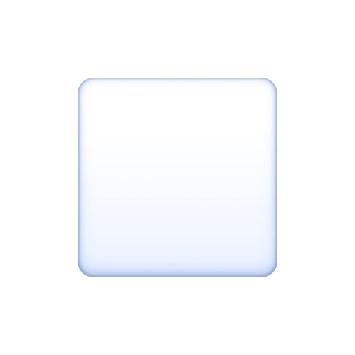 Facebook white medium small square emoji image