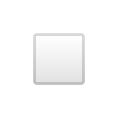 Google white medium small square emoji image