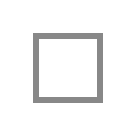 HTC white medium small square emoji image