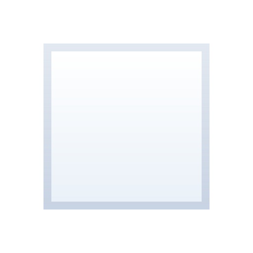 JoyPixels white medium small square emoji image
