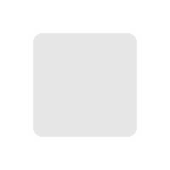Twitter white medium small square emoji image