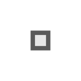 Docomo white small square emoji image