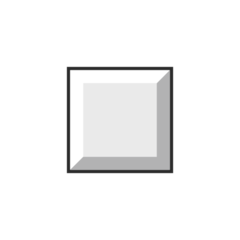 Emojidex white small square emoji image