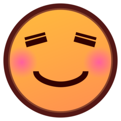 Emojidex white smiling face emoji image