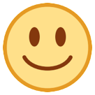 HTC white smiling face emoji image