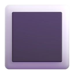 Microsoft Teams white square button emoji image