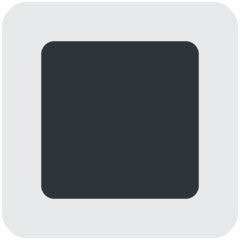 Twitter white square button emoji image