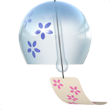 IOS/Apple wind chime emoji image