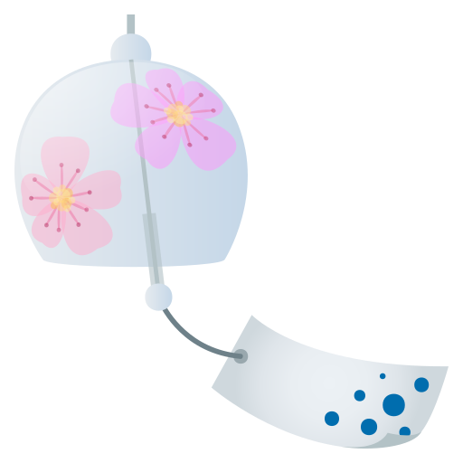 JoyPixels wind chime emoji image
